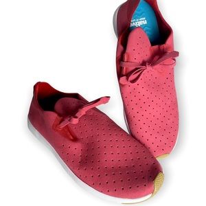 Native Apollo Moc No Sew Sneaker Moccasin in Red